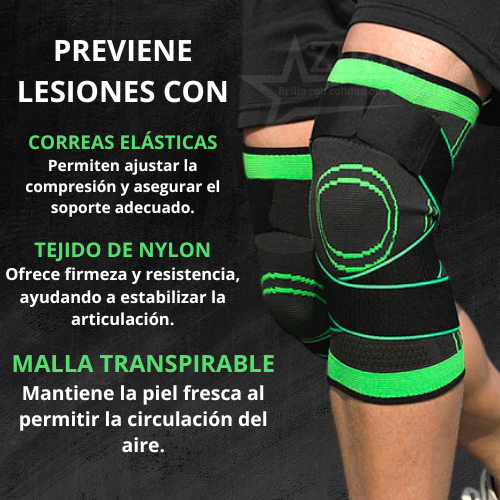 Rodillera de Comprensión Ajustable KneeFlex®