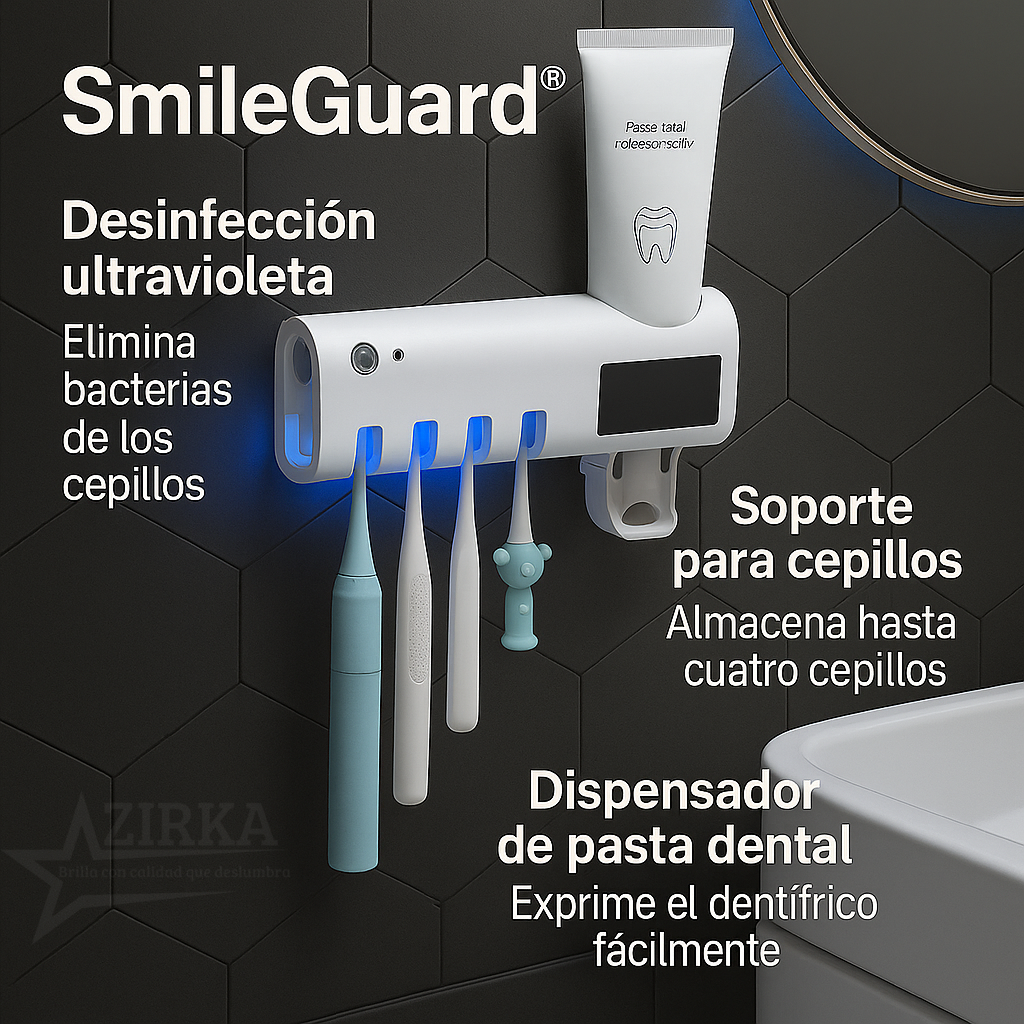 Soporte Esterilizador Cepillo de Dientes SmileGuard®